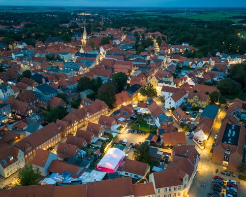 Tønder sett från ovan - @Bjarke Petersen